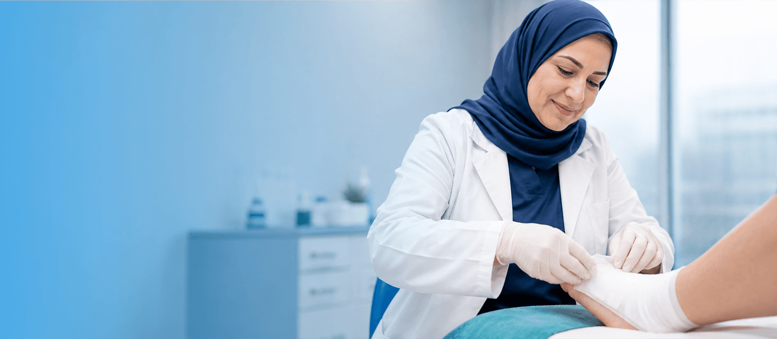 علاج الجروح المزمنة